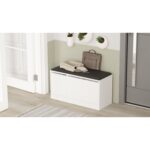 Έπιπλο Εισόδου ArteLibre CROFTON Λευκό Μοριοσανίδα 89.6x35.5x45.8cm - 1 τεμ. - Image 4
