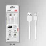 Καλώδιο φόρτισης & data - USB to Lightning - 3m - D5 -194721 - Image 2