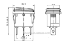Διακόπτης οχημάτων On/Off - R-F13207B-23-4U - 180940 - Image 2