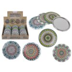 Καθρεπτάκι Τσέπης Mandala Φ7cm Σε 4 Σχέδια - 1 τεμ.