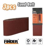Σετ ταινίες λείανσης για ταινιολειαντήρα - Sand Belt - 40P - 3pcs - Finder - 196078 - Image 2