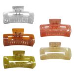 Κλάμερ Ορθογώνιο Μεγάλο 10cm 4teen4ty 401363 - 12 τεμ.