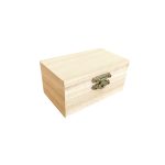 Ξύλινο αλουστράριστο κουτάκι 5x5x9 cm [20601193] - 6 τεμ.