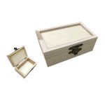 Ξύλινο αλουστράριστο κουτί Υ6 x Μ4,8 x Π10cm [20601362] - 6 τεμ.