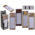 Σημειωματάριο Μαγνητικό 50 Σελίδων 16x7cm Σε 4 Σχέδια - 1 τεμ.
