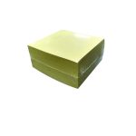 Σετ 500 χαρτάκια κύβου κίτρινα 7,6x 7,6cm [30101349] - 6 τεμ.