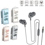 In-ear wired earphone handsfree με βύσμα 3,5mm [30502110] - 2 τεμ.