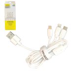 Τριπλό καλώδιο ταχείας φόρτισης Micro/iPhone/Type-C [30601306] - 2 τεμ.