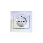 Πρίζα τοίχου μονή 10Α-250V [30601348] - 6 τεμ.