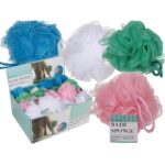 Σφουγγάρι Μπάνιου Nylon 12cm Σε 4 Χρώματα - 1 τεμ.
