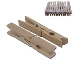 Σετ 24 ξύλινα μανταλάκια 9cm [00403041] - 6 τεμ.