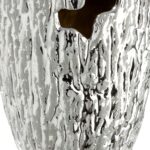 Βάζο Κωνικό Κεραμικό Ασημί Χρώμα D14X22Cm D14X22Cm - 1 τεμ. - Image 6