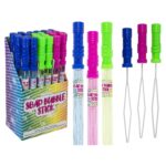 Παιχνίδι Στικ Σαπουνόφουσκες 116ml 16cm Πλαστικό Σε 3 Χρώματα - 1 τεμ.