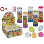 Παιχνίδι Σαπουνόφουσκες 'Magic Colours' Με Παζλ Στο Καπάκι 60ml Πλαστικό Σε 4 Χρώματα - 1 τεμ.