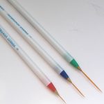 Πινέλα λεπτά μακριά ζωγραφικής για νύχια [40501020] - 2 τεμ.