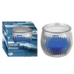 Κερί Ocean Breeze σε Βάζο 21h, 85gr Net, 7x6,5cm Homie 57479 - 1 τεμ.