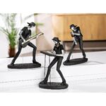 Διακοσμητικό ArteLibre Μουσικός Μαύρο Polyresin 17x11x24cm Σε 3 Σχέδια - 1 τεμ. - Image 5