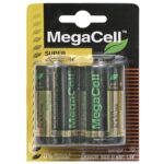 Μπαταρίες Αλκαλικές Μεγάλη D *  MegaCell - 20 τεμ.