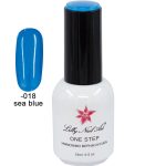 Ημιμόνιμο μανό one step 15ml - Sea blue [40504001-018] - 1 τεμ.