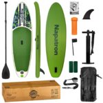 Sup Φουσκωτή Σανίδα 10 Feet Μέγιστο Φορτίο: 150kg. Βάρος Σανίδας=~8kg, Μήκος=300cm(~10 Feet), Πλάτος=76cm, Πάχος=15cm SummerTiempo 622742 - 1 τεμ.