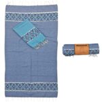 Πετσέτα Θαλάσσης Pestemal Μικρά Ματάκια ~280g 90x180cm SummerTiempo 623187 - 1 τεμ.