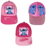 Καπέλο Παιδικό Τζόκευ Stitch Girl uv Protection  Stitch LIL24-1515-C - 6 τεμ.