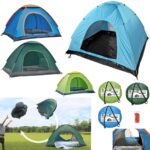 Σκηνή pop up 4 Ατόμων 2 Πόρτες 2x2x1,30m SummerTiempo 62700 - 1 τεμ.