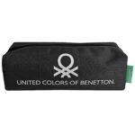 Κασετίνα Μαύρη United Colors of Benetton 20x6cm Benetton 1015F-9306K - 1 τεμ.