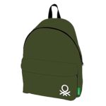 Τσάντα Εφηβική Χακί United Colors of Benetton 41x30x17cm Benetton - 1 τεμ.