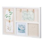 Photo Θήκη Rectangular "Imago" Acrilic Mdf Ecru Λευκό PU 48x3x32cm - 1 τεμ. - Image 7