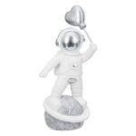 Figure Astronaut Poly White Silver Ποικιλία 3 φορές 11X5X12Cm 11X5X12Cm - 1 τεμ. - Image 3