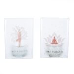 Θήκη Ρεσώ ArteLibre Namaste Διάφανο Γυαλί 8x5x12cm Σε 2 Σχέδια - 1 τεμ.