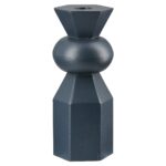 Κηροπήγιο ArteLibre Σκούρο Μπλε Μέταλλο 7x7x19cm Σε 2 Σχέδια - 1 τεμ. - Image 7