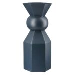 Κηροπήγιο ArteLibre Σκούρο Μπλε Μέταλλο 10x10x24cm Σε 2 Σχέδια - 1 τεμ. - Image 6