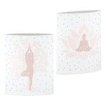 Διακοσμητική Λάμπα LED ArteLibre Namaste Yoga Λευκό 13x6x16cm Σε 2 Σχέδια - 1 τεμ. - Image 2