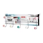 Μεταλλική κρεμάστρα πόρτας 5 θέσεων - 57609