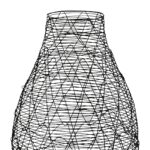 Βάζο Βολβώδες Μεταλλικό Μαύρο D22X33Cm D22X33Cm - 1 τεμ. - Image 4