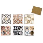 Σουβέρ Σχέδιο Majolica Μελαμίνη 10.5x10.5cm Σε 6 Σχέδια - 1 τεμ.