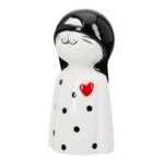 Figure Cat Porcelain White 2 Assorted 6X5X12Cm 6X5X12Cm - 1 τεμ. - Image 3