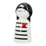 Figure Cat Porcelain White 2 Assorted 6X5X12Cm 6X5X12Cm - 1 τεμ. - Image 4