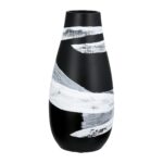 Βάζο Στρογγυλό Κεραμικό Μαύρο D14X29Cm D14X29Cm - 1 τεμ. - Image 4