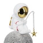 Figure Astronaut Synthetic Resin Grey White 2 Assorted 10X14X18Cm 10X14X18Cm - 1 τεμ. - Image 5