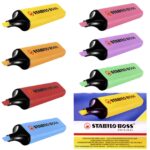 Μαρκαδόρος Υπογραμμίσεως Stabilo Boss Original 5mm  Stabilo 70/24 - 10 τεμ.