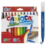 Μαρκαδόροι Carioca Jumbo 6mm σετ=12 Χρώματα  Carioca 40569 - 12 τεμ.