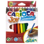 Μαρκαδόροι Carioca joy 2,8mm σετ=24χρωματα  Carioca 40615 - 6 τεμ.