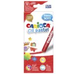 Oil Pastel Carioca σετ=12χρωμ.  Carioca 43277 - 6 τεμ.