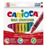 Κηρομπογιά Carioca σετ=12χρωμ.  Carioca 42365 - 12 τεμ.