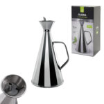 Φιάλη Λαδιού Ανοξείδωτη Ασημί Inox 500ml - 1 τεμ.