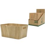 Καλάθι φυσικό/ξύλο/πλαστικό/χαρτί 40x30x20cm Σε 6 Χρώματα - 1 τεμ.