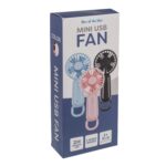 Μίνι Ανεμιστήρας USB Επαναφορτιζόμενος 3 Ταχύτητες Πλαστικό 6x15cm Σε 3 Χρώματα - 1 τεμ. - Image 3